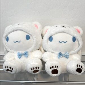 Cinnamoroll backpack with zipper compartment